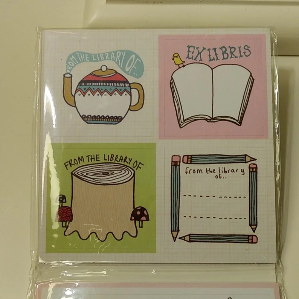 Galison New York book plate labels, pack o…